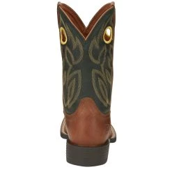 Justin Boots Men's Bowline Whiskey 11in. Stampede Western Cowboy Boots 9 Justin Boots Men's Bowline Whiskey 11in. Stampede Western Cowboy Boots -Ariat Sales Store SE7520 05