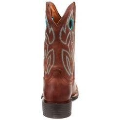 Justin Boots Men's Bowline Brandy 11in. Stampede Western Cowboy Boots -Ariat Sales Store SE7522 4