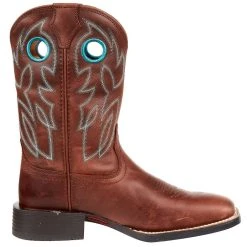 Justin Boots Men's Bowline Brandy 11in. Stampede Western Cowboy Boots -Ariat Sales Store SE7522 5