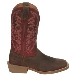 Justin Boots Men`s Syrup Brown Water Buffalo 12 In Chili Pepper Red Top Cowboy Boot 9 Justin Boots Men`s Syrup Brown Water Buffalo 12 In Chili Pepper Red Top Cowboy Boot -Ariat Sales Store SE7610 5