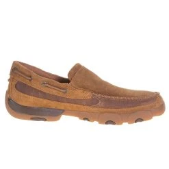 Twisted X Men's Twisted X Tan Suede Slip On Casual Shoe -Ariat Sales Store SMUMDMS4 4