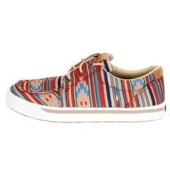 Twisted X Men's Hooey Exclusive Red Fiesta Aztec Loper Casual Shoe -Ariat Sales Store SMUMHYC04 2