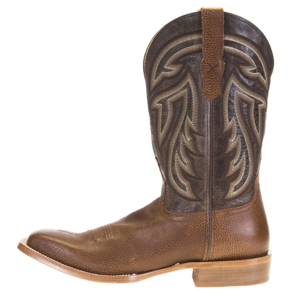 Twisted X Men's Tawney 12in. Espresso Top Square Toe Boot 3 Twisted X Men's Tawney 12in. Espresso Top Square Toe Boot - Image 3