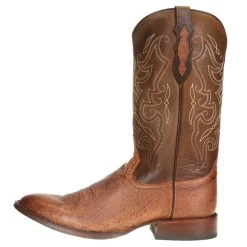 Tony Lama Men's Patron Saddle Smooth Ostrich 13in. Walnut Tundra Top Cowboy Boots 8 Tony Lama Men's Patron Saddle Smooth Ostrich 13in. Walnut Tundra Top Cowboy Boots -Ariat Sales Store TL5375 3
