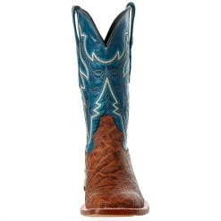 Tanner Mark Boots Men's Classic Matte Cognac Elephant 12in. Volcano Azul Top Boot -Ariat Sales Store TM200976 2