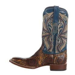 Tanner Mark Boots Men`s Hand Tool Jungle 12` Volcano Azul Top Square Toe Boot 7 Tanner Mark Boots Men`s Hand Tool Jungle 12` Volcano Azul Top Square Toe Boot -Ariat Sales Store TM205544 3