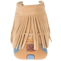 Twisted X Ladies Tan Pattern Fringe Shoe -Ariat Sales Store WDM0064 3