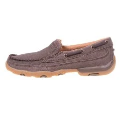 Twisted X Women's Chocolate Shimmer Drive Moc Slip On -Ariat Sales Store WDMS016 2
