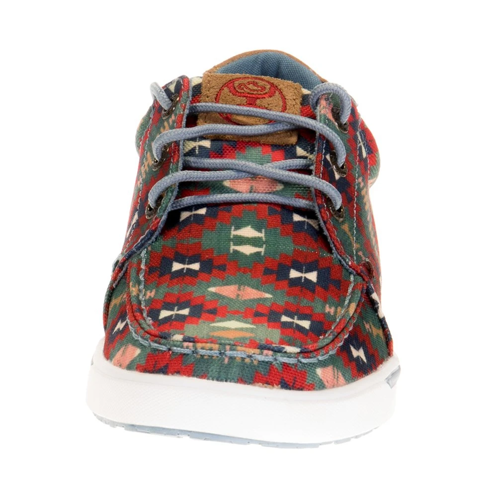 Twisted X Womens Diamond Aztec Print Hooey Loper 2 Twisted X Womens Diamond Aztec Print Hooey Loper - Image 2