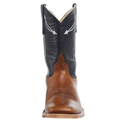 Anderson Bean Men's Anderson Bean Tan Horsebutt 10in. Navy Glove Top Square Toe Boot -Ariat Sales Store X1006 2