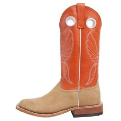 Anderson Bean Men's Tan Burnished Crazyhorse 13' Tangerine Glove Top Boot 9 Anderson Bean Men's Tan Burnished Crazyhorse 13' Tangerine Glove Top Boot -Ariat Sales Store X1007 3