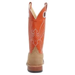 Anderson Bean Men's Tan Burnished Crazyhorse 13' Tangerine Glove Top Boot 10 Anderson Bean Men's Tan Burnished Crazyhorse 13' Tangerine Glove Top Boot -Ariat Sales Store X1007 4