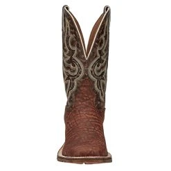 Tony Lama Men's Tuskey Brown 11in. Pebble Brown Top Square Toe Boot 8 Tony Lama Men's Tuskey Brown 11in. Pebble Brown Top Square Toe Boot -Ariat Sales Store XT5107 1