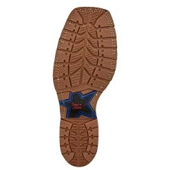 Tony Lama Men's Tuskey Brown 11in. Pebble Brown Top Square Toe Boot 10 Tony Lama Men's Tuskey Brown 11in. Pebble Brown Top Square Toe Boot -Ariat Sales Store XT5107 6