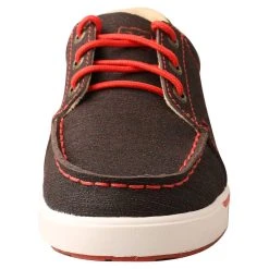 Twisted X Kids Black And Grenadine DuraTWX Kicks Casual Shoe -Ariat Sales Store YCA0010 FR 4