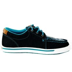 Twisted X Kids Blue Dura TWX Tooled Kicks Casual Shoe 9 Twisted X Kids Blue Dura TWX Tooled Kicks Casual Shoe -Ariat Sales Store YCA0011 5